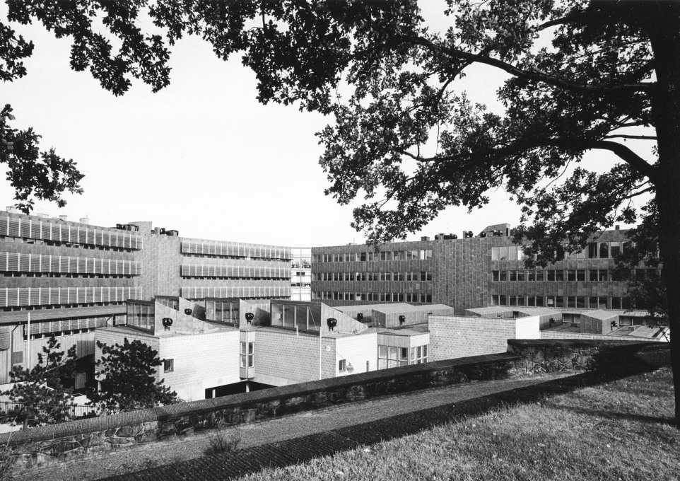The KTH School of Architecture, as portrayed by photographers Sten Vilson in 1970...