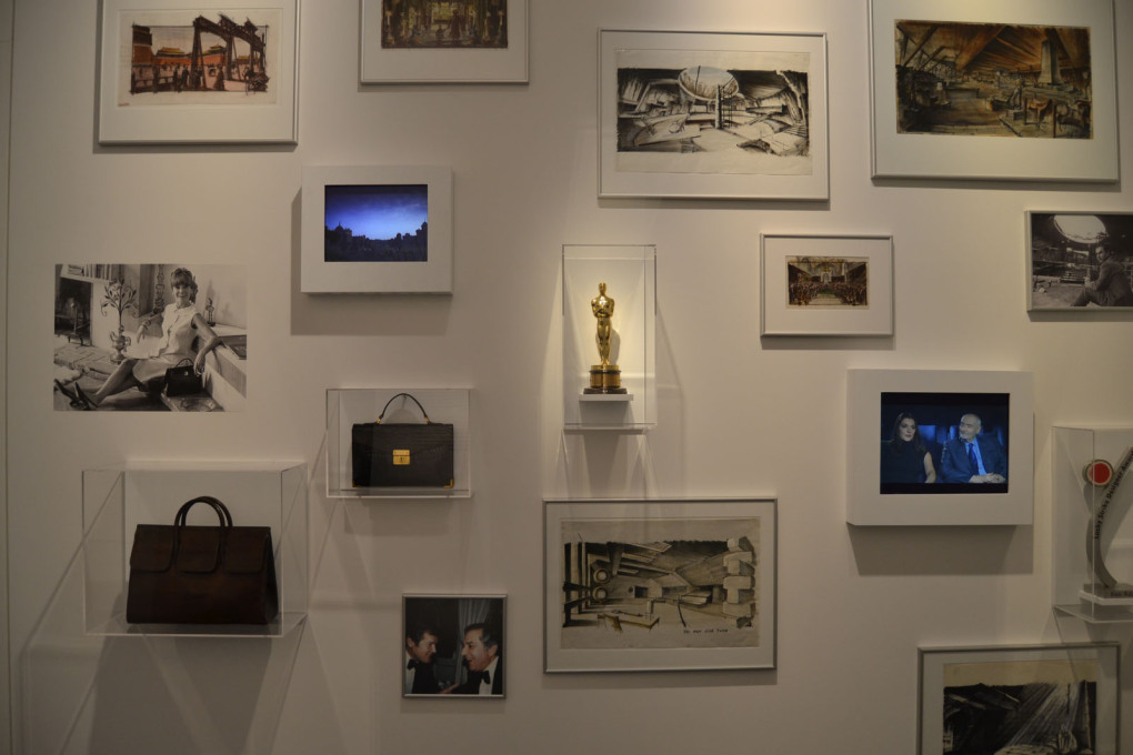 The highly recommendable exhibition in Berlin includes some personal memorabilia of Adam including one of his Academy Awards... (Photo: Florian Heilmeyer)