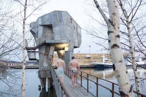 Sauna by raumlabor in Gothenburg - uncube